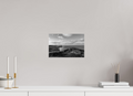 30 x 20 cm, Impression noir et blanc sur Alu Dibond 3 mn Arromanches hivernal sur support Aluminium  Didbond 3 mn